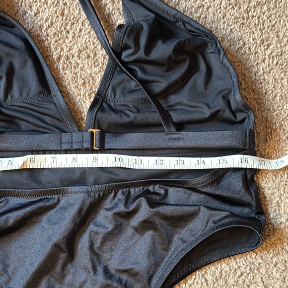 Victoria's Secret Black One Piece with Silver Trim - Picture 8 of 8